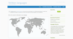 Desktop Screenshot of listlanguage.com